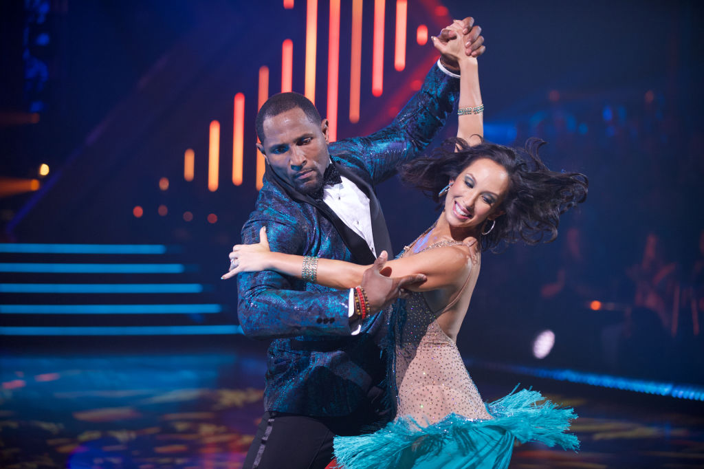 Cheryl Burke and Ray Lewis on 'Dancing with the Stars'