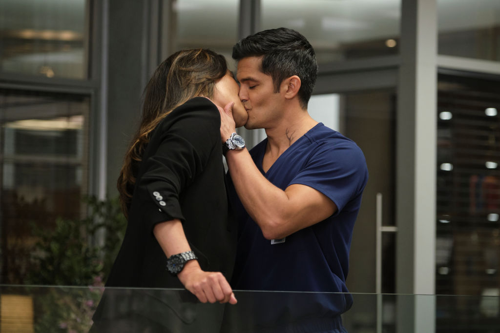Christina Chang and Nicholas Gonzalez on The Good Doctor | Jeff Weddell via Getty Images