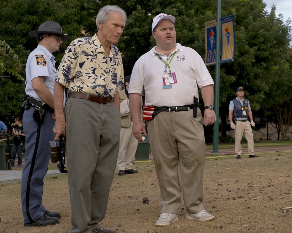 Clint Eastwood and Paul Walter Hauser