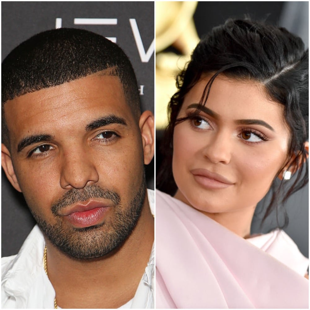 (L-R) Drake and Kylie Jenner