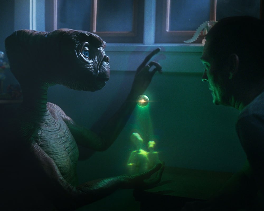 E.T. and Henry Thomas
