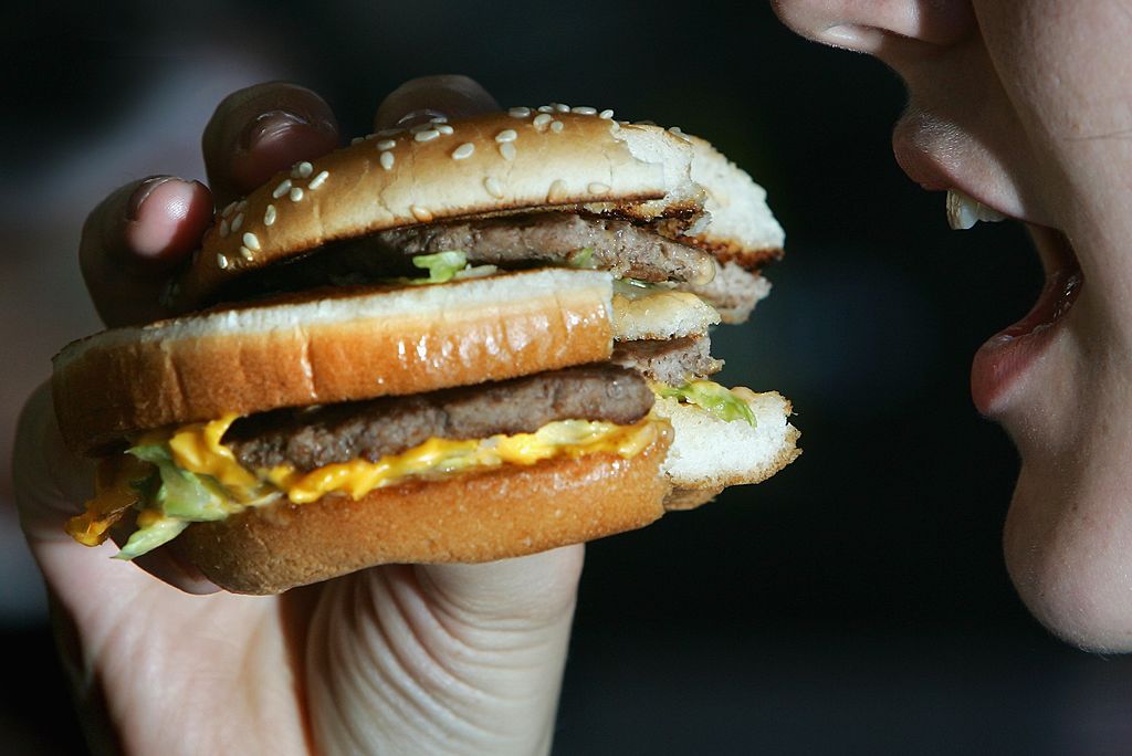 Fast food burger