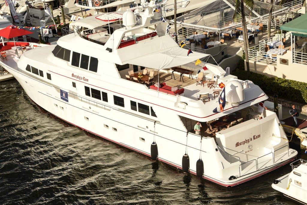 Ft. Lauderdale International Boat Show on November 2, 2017 in Fort Lauderdale, Florida