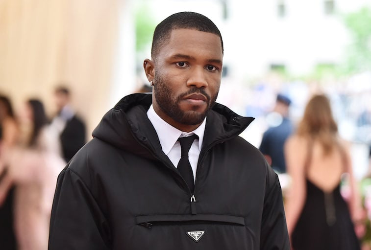 Frank Ocean at the Met gala