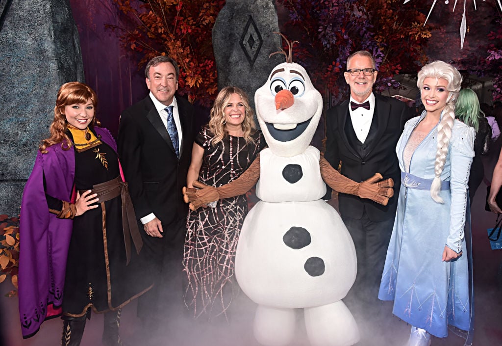 Characters, producers, and directors at the 'Frozen 2' Premiere