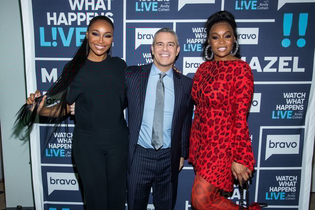 Cynthia Bailey Andy Cohen Marlo Hampton