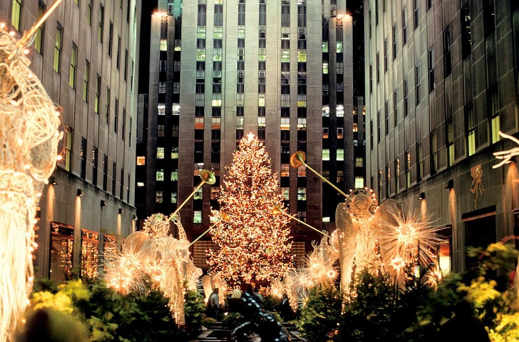 Rockefeller Center Christmas Tree in New York City