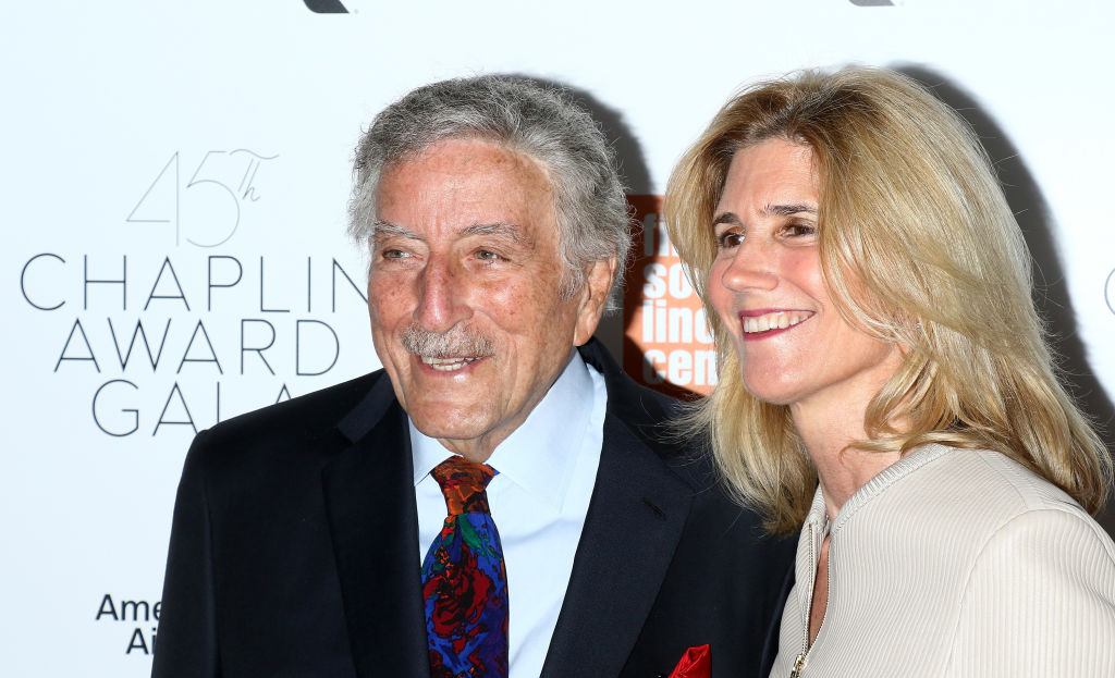 Tony Bennett and his wife, Susan