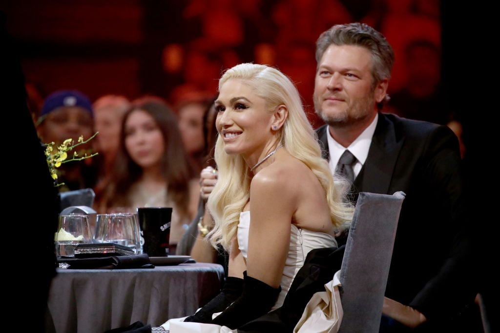 Gwen Stefani and Blake Shelton attend the 2019 E! People's Choice Awards