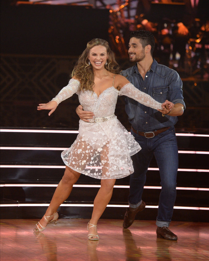 Hannah Brown and Alan Bersten | Eric McCandless/ABC via Getty Images