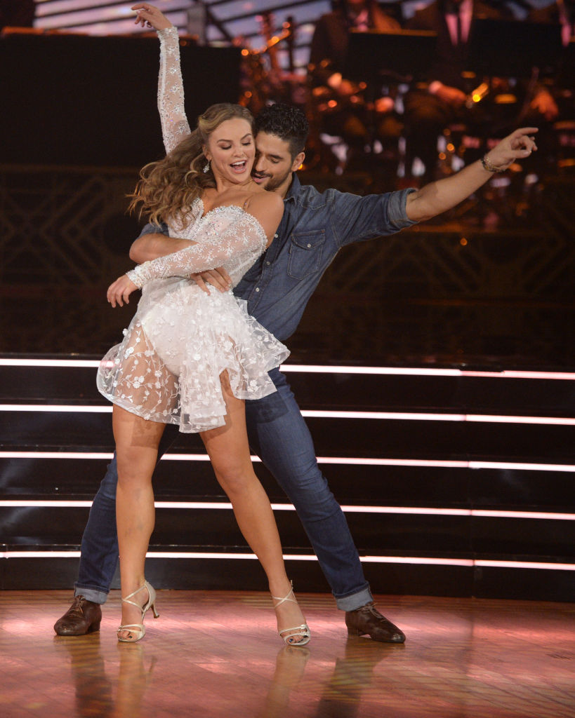 Hannah Brown and Alan Bersten | Eric McCandless/ABC via Getty Images