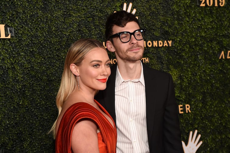 Hilary Duff and Matthew Koma on the red carpet