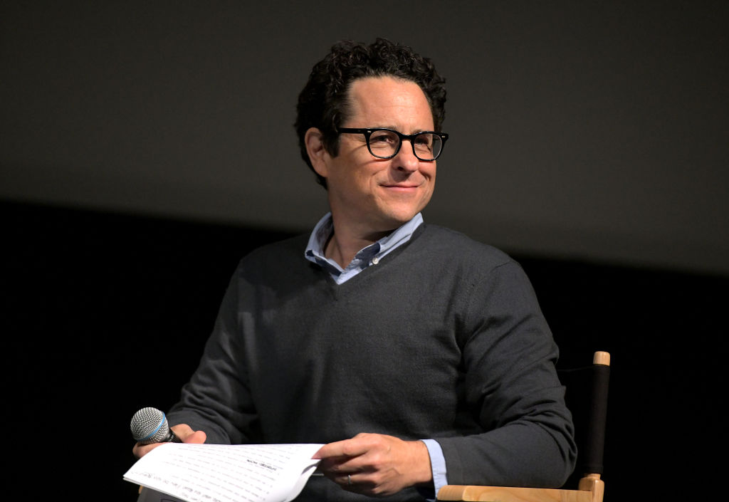 J.J. Abrams speaks onstage