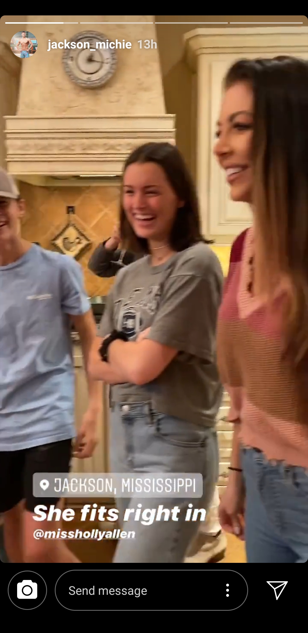 Jackson Michie Holly Allen Thanksgiving