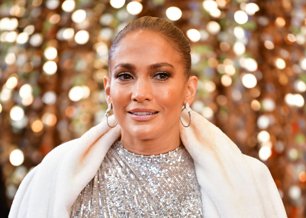Jennifer Lopez on location filming 'Marry Me' on Oct. 22, 2019