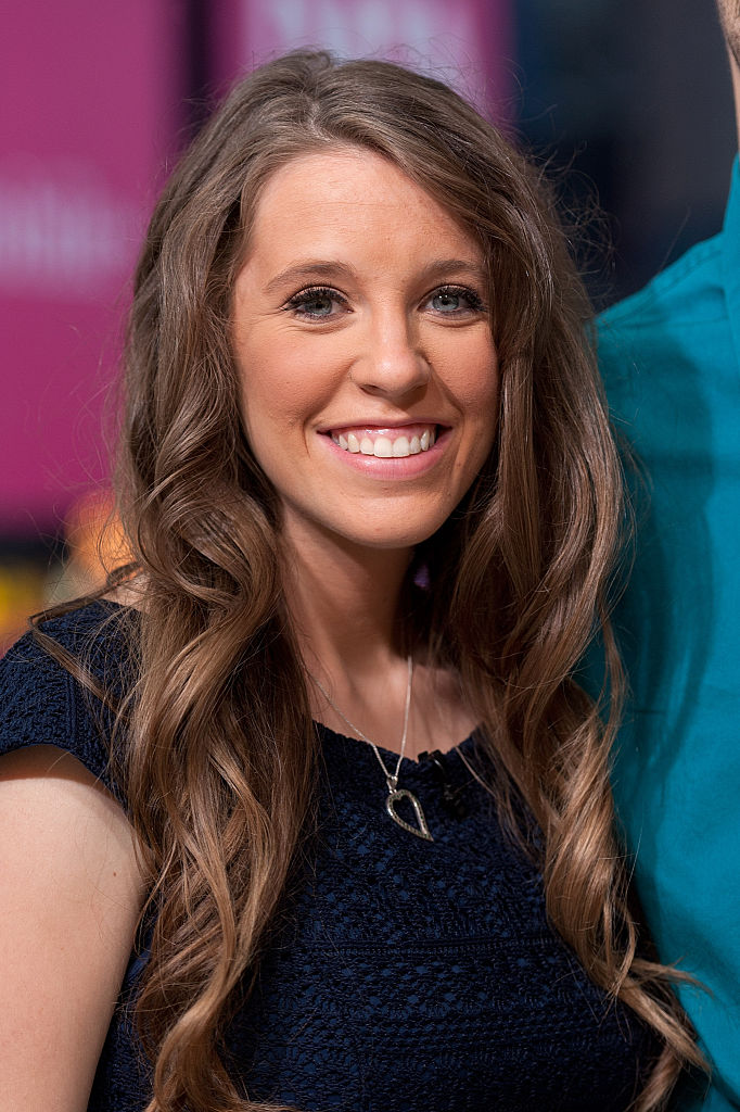 Jill Duggar Dillard visits "Extra" at their New York studios
