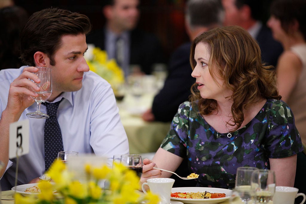 John Krasinski as Jim Halpert, Jenna Fischer as Pam Halpert 