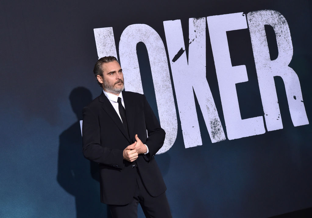 Joaquin Phoenix at the 'Joker' premiere
