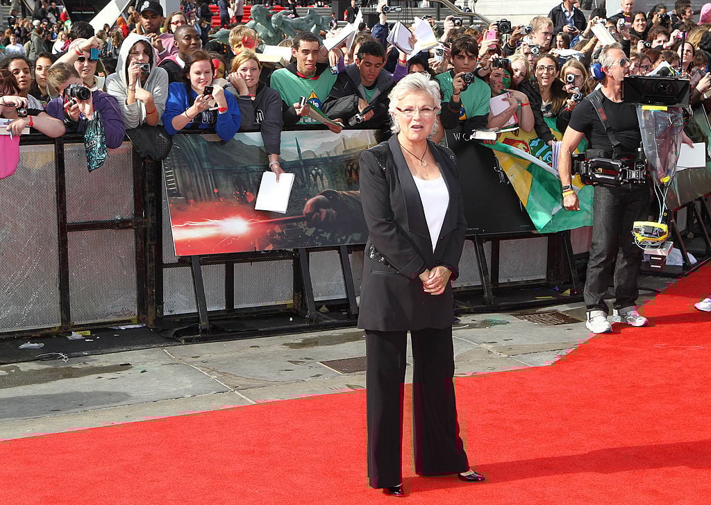 Julie Walters (Molly Weasley) at the Harry Potter premiere