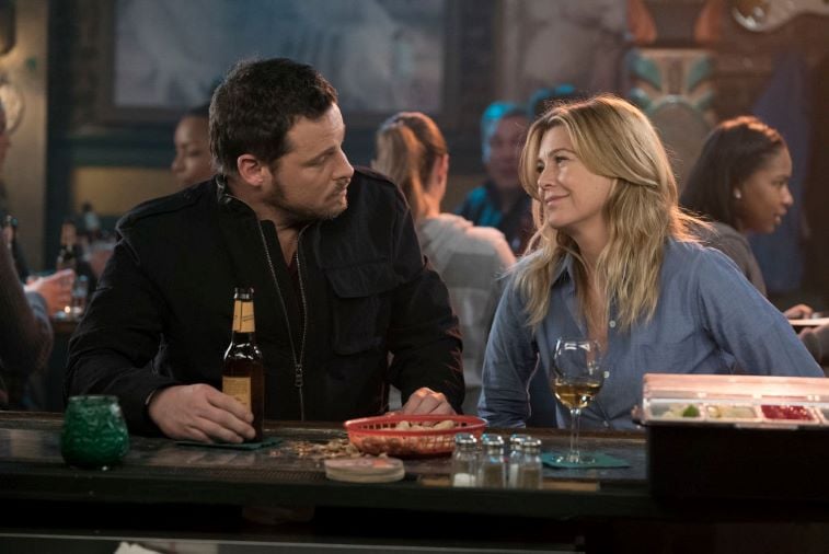 Justin Chambers and Ellen Pompeo