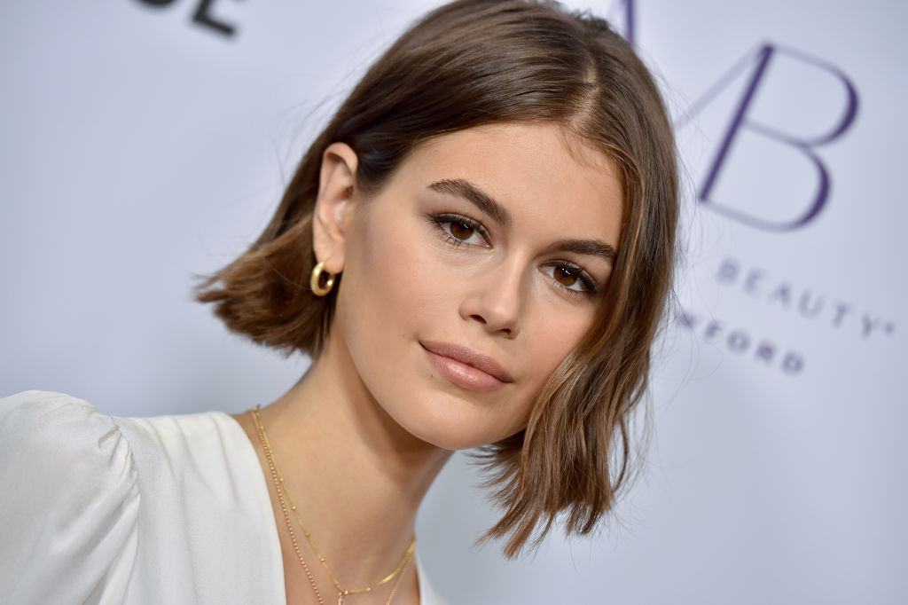 Kaia Gerber attends the Women's Guild Cedars-Sinai Annual Luncheon