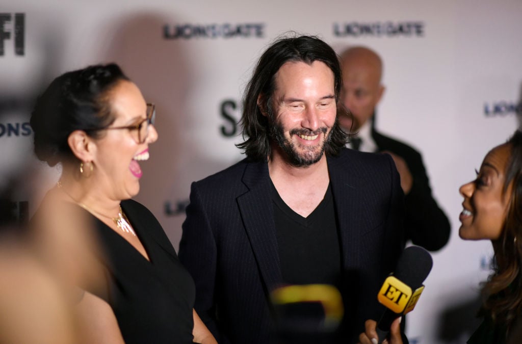 Keanu Reeves and sister Karina Miller