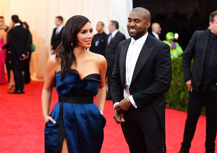 Kim Kardashian and Kanye West
