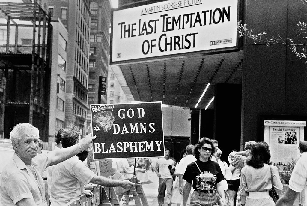 Last Temptation of Christ protests