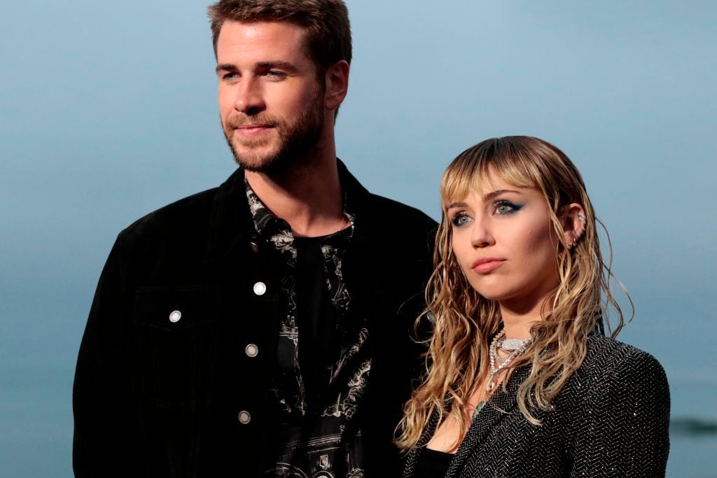 Liam Hemsworth and Miley Cyrus