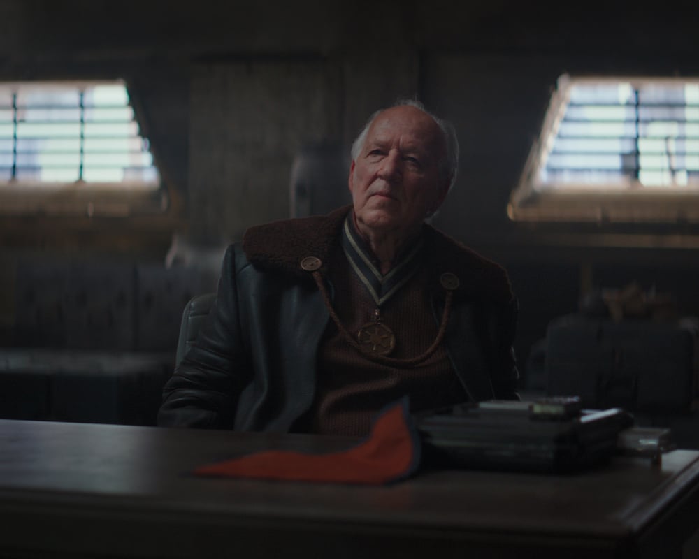 Werner Herzog in The Mandalorian