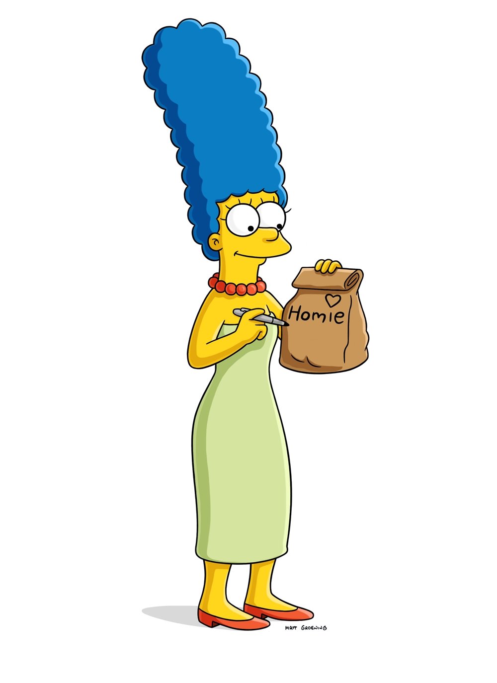 The Simpsons Character Marge Simpson Attends The Simp 