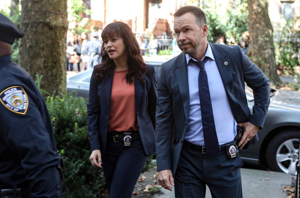 Marisa Ramirez and Donnie Wahlberg | Craig Blankenhorn/CBS via Getty Images
