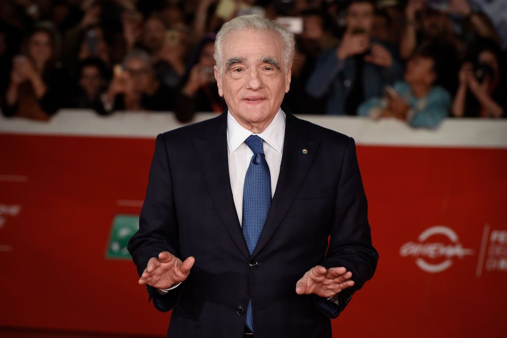 Martin Scorsese on the red carpet