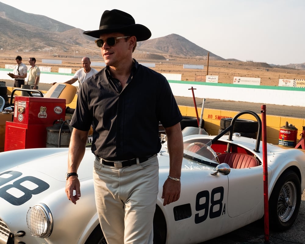 Matt Damon in Ford v Ferrari