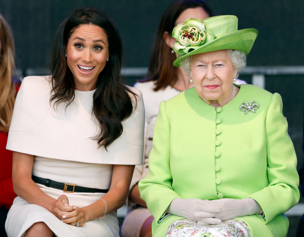 Meghan Markle and Queen Elizabeth II