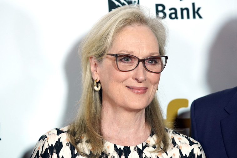 Meryl Streep on the red carpet