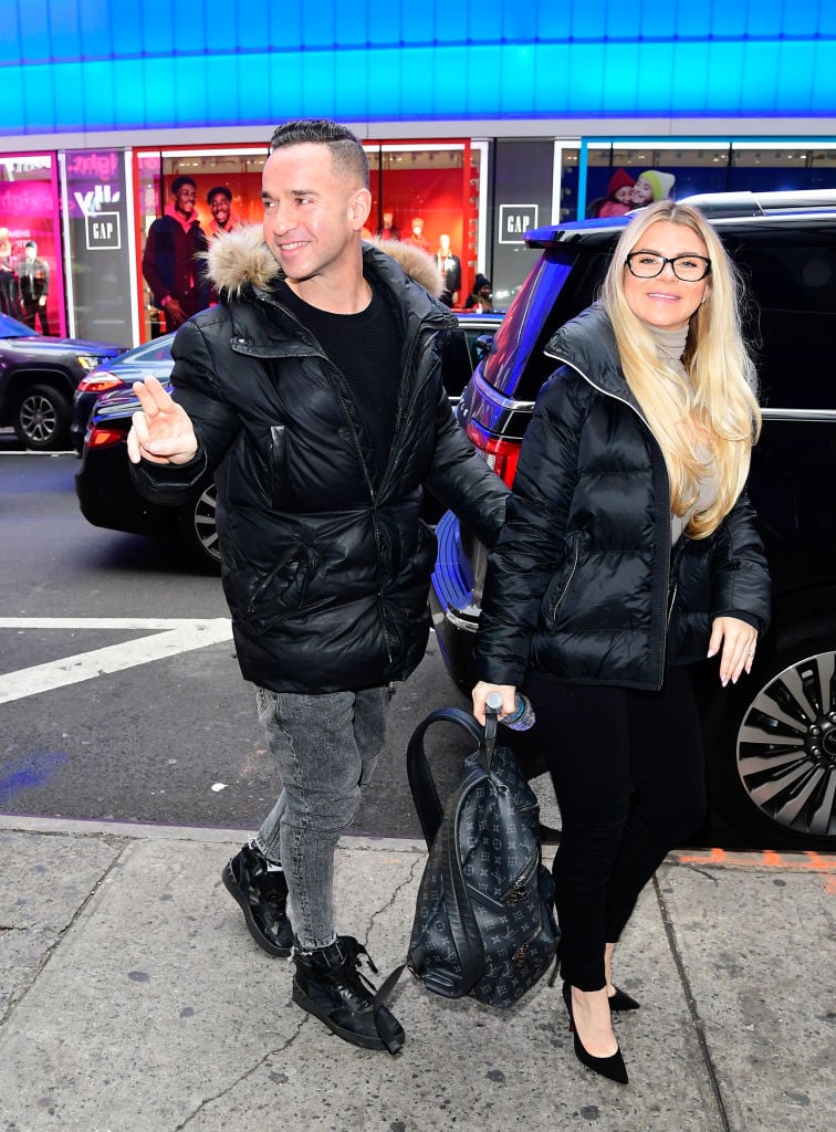 Mike "The Situation" Sorrentino and Lauren Pesce Sorrentino