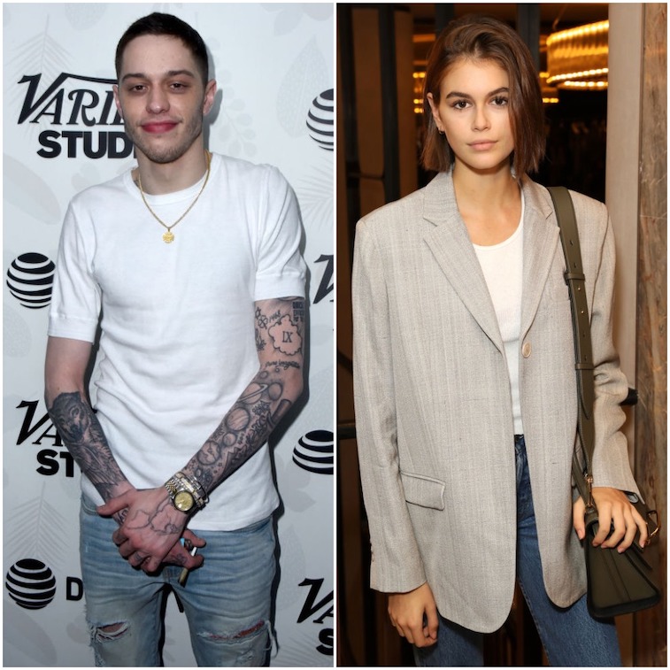 Pete Davidson and Kaia Gerber