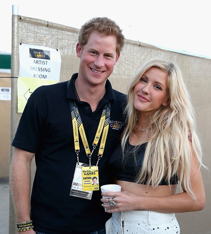 Ellie Goulding and Prince Harry
