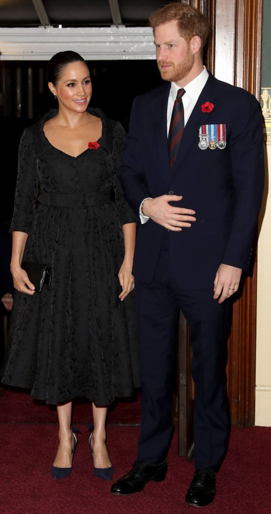 Prince Harry and Meghan Markle on Nov. 9, 2019