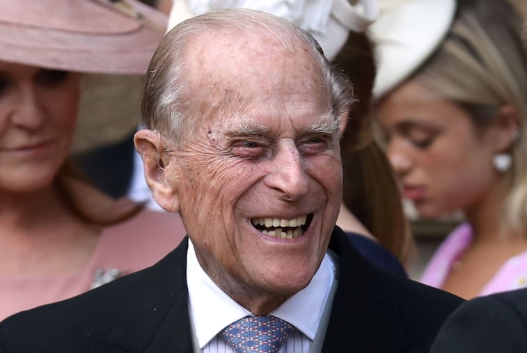Prince Philip at a formal event