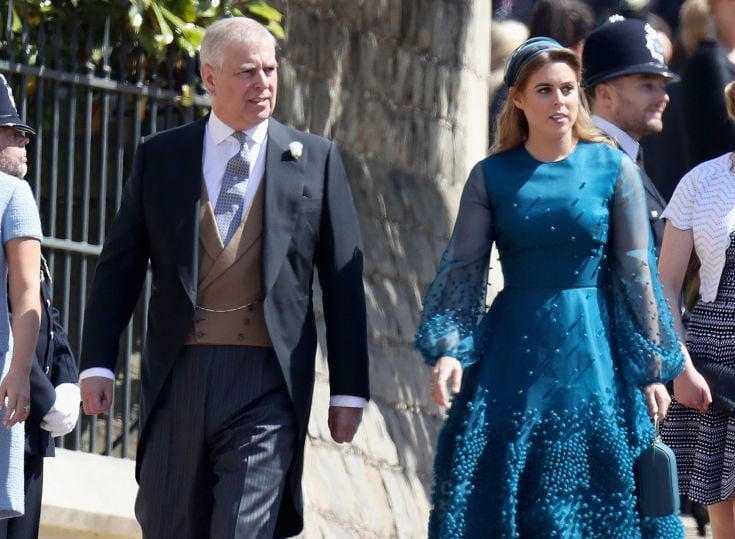 Princess Beatrice and Prince Andrew