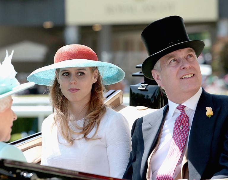 Princess Beatrice and Prince Andrew
