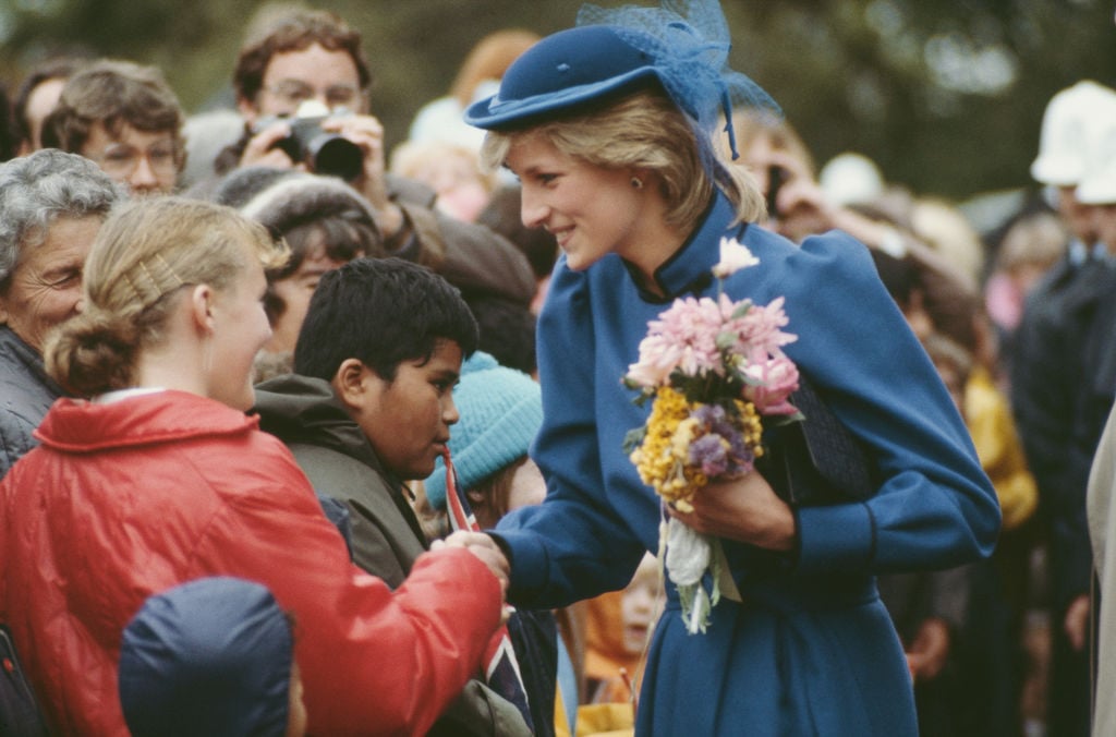 Princess Diana in Whanganui in 1983