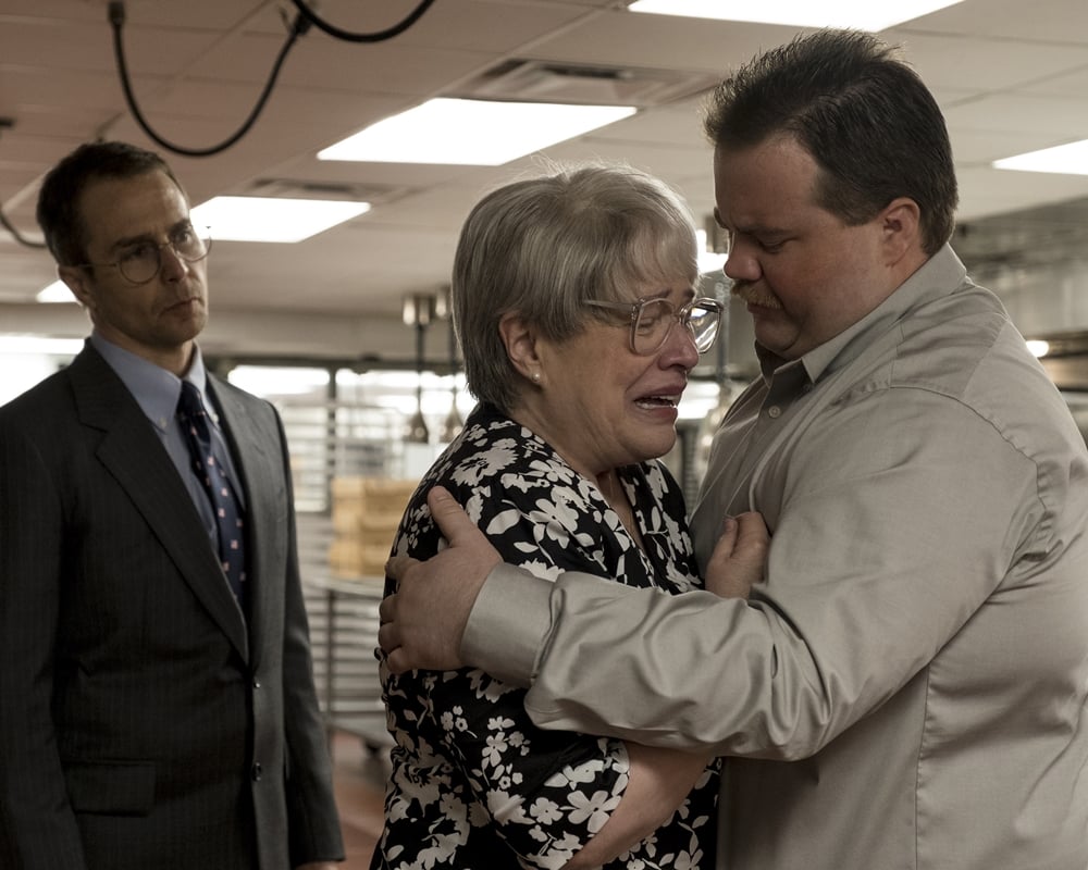 Sam Rockwell, Kathy Bates and Paul Walter Hauser