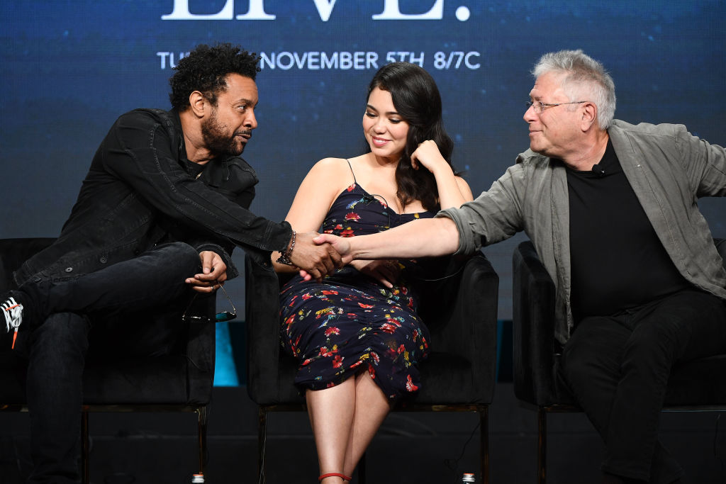 Shaggy with Auli'i Cravalho and Alan Menken