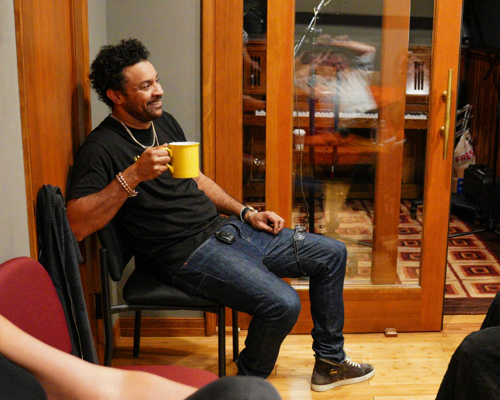 Shaggy rehearsing The Little Mermaid Live