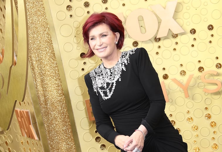 Sharon Osbourne on the red carpet