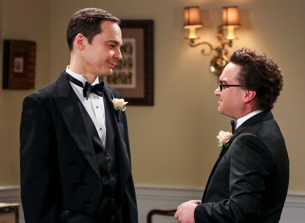 Sheldon Cooper (Jim Parsons) and Leonard Hofstadter (Johnny Galecki)