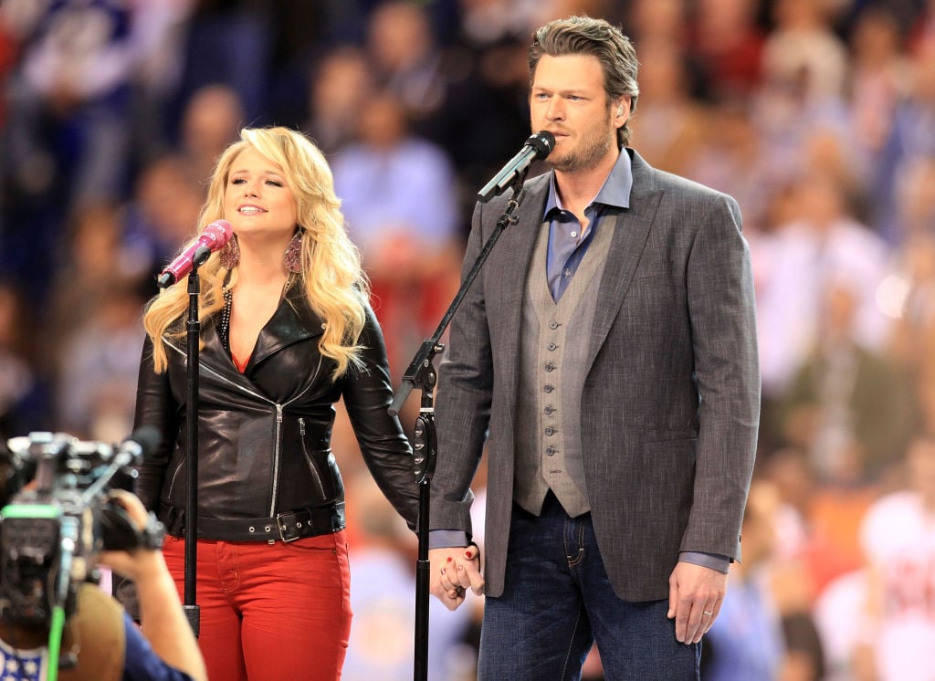 Miranda Lambert and Blake Shelton